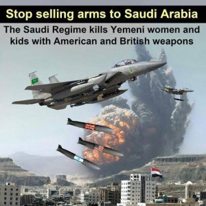 مبادارات لناشطين تدعوا إلى وقف توريد الاسلحة للسعودية